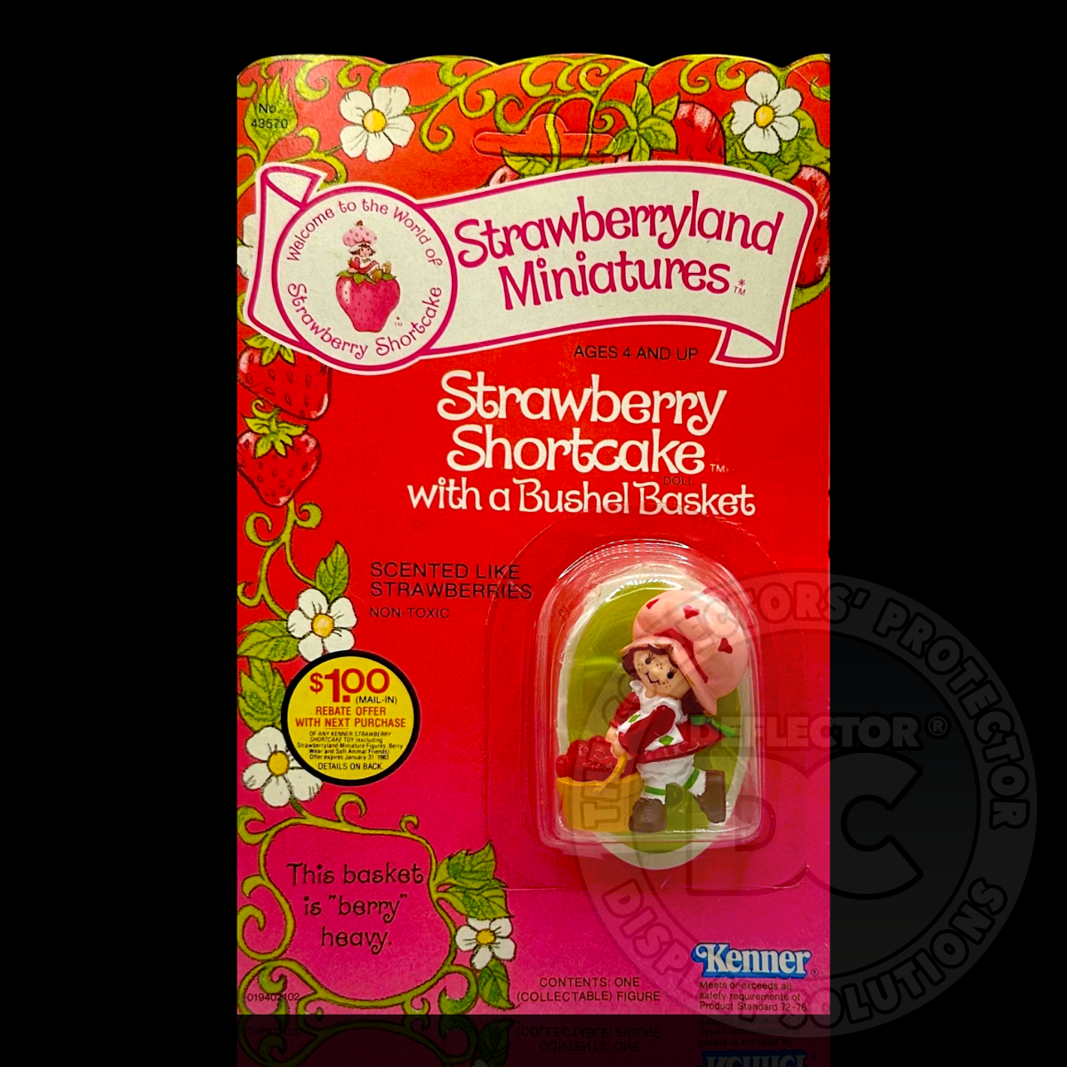 Strawberry Shortcake Strawberryland Miniatures Doll Display