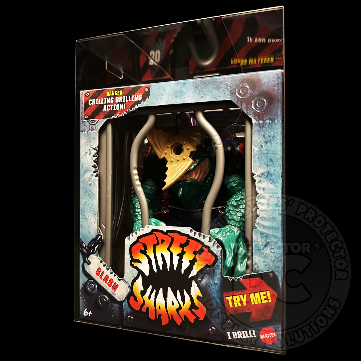 Street Sharks 30th Anniversary Figure Display Case