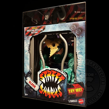 Street Sharks 30th Anniversary Figure Display Case