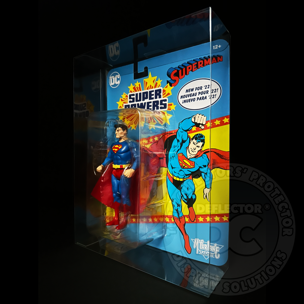 Super Powers Figure Display Case
