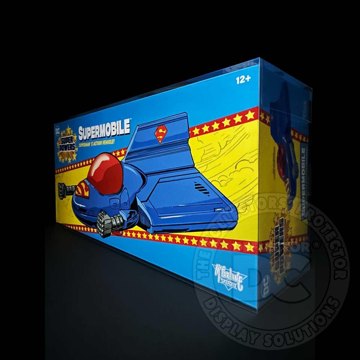 Super Powers Supermobile Vehicle Display Case