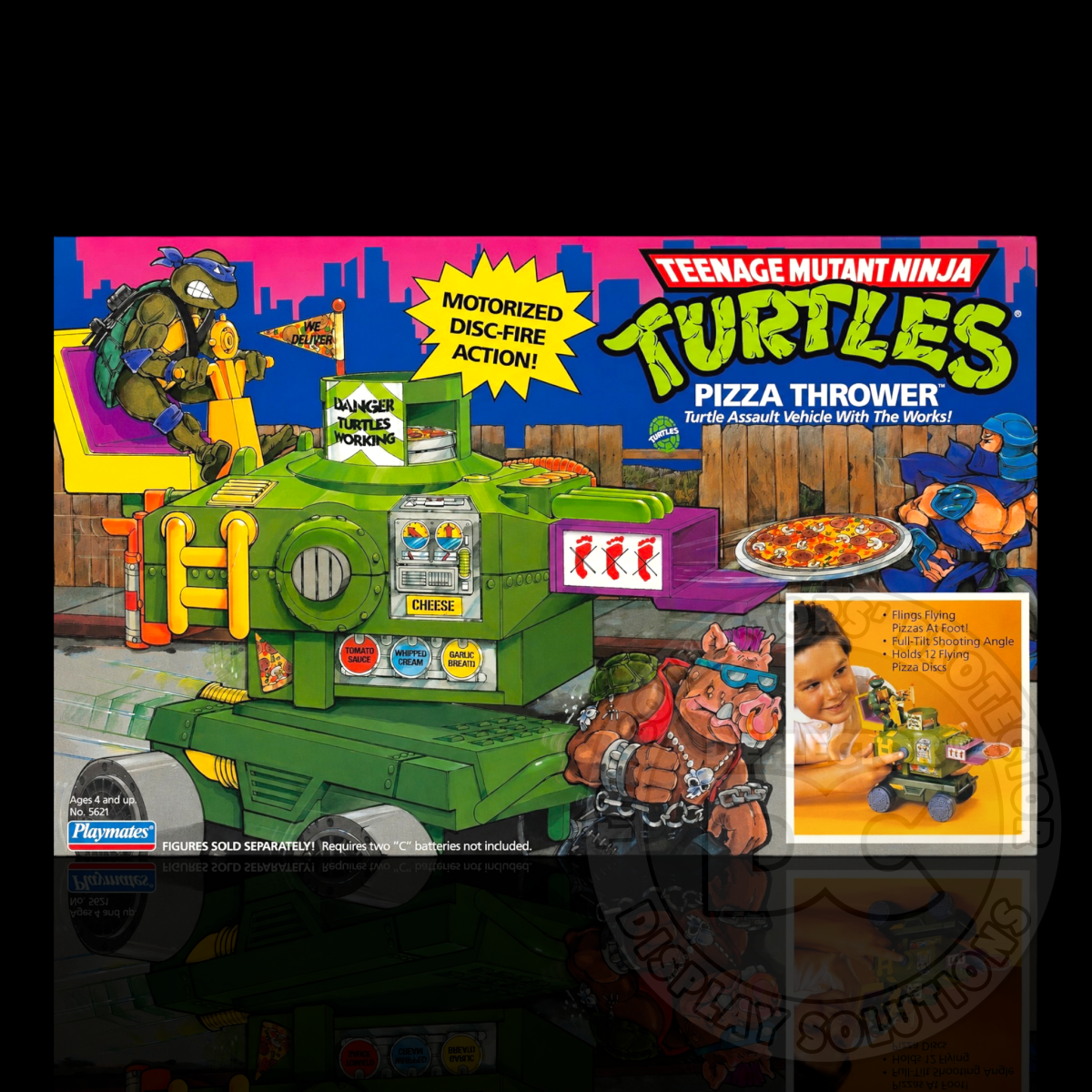 Teenage Mutant Ninja Turtles Pizza Thrower Vehicle Display