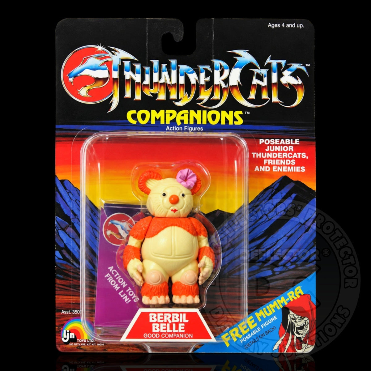 Thundercats Companions Berbil Belle Figure Display Case