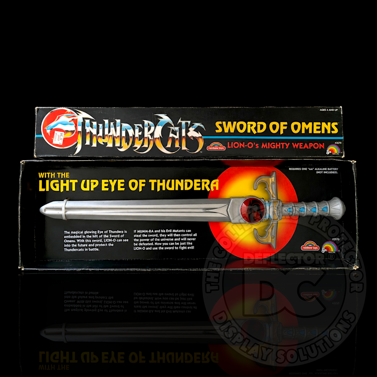 Thundercats Sword of Omens (LJN) Display Case
