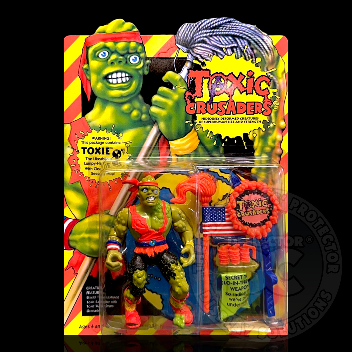 Toxic Crusaders (Playmates) Figure Display Case