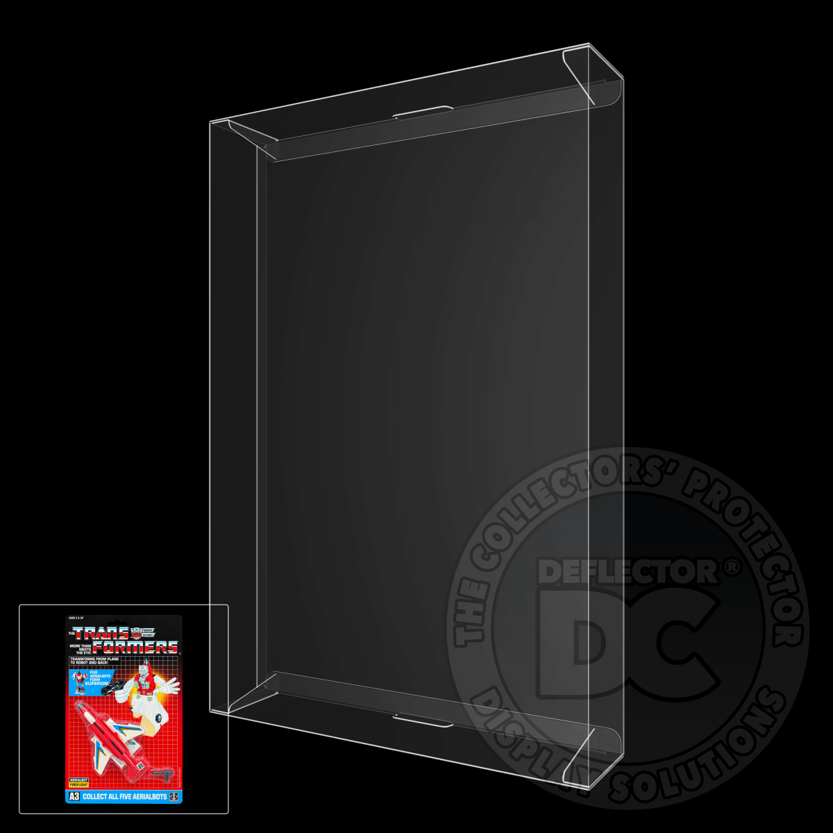 Transformers G1 Aerialbot Fireflight Figure Display Case