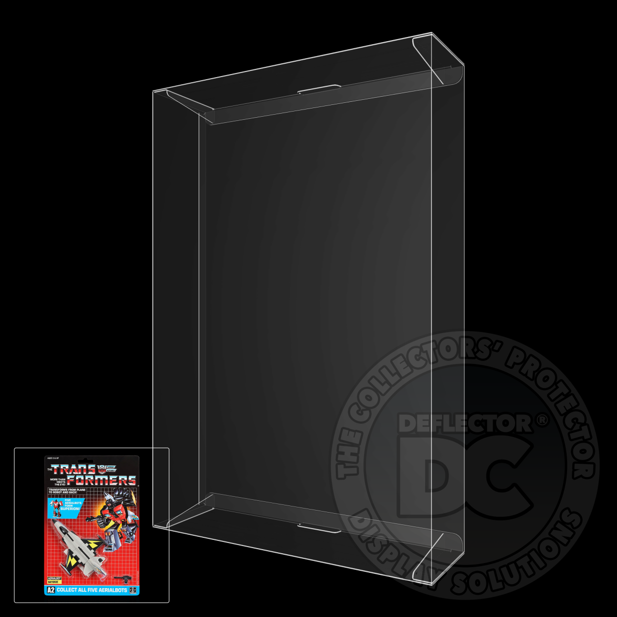 Transformers G1 Aerialbot Skydive Figure Display Case