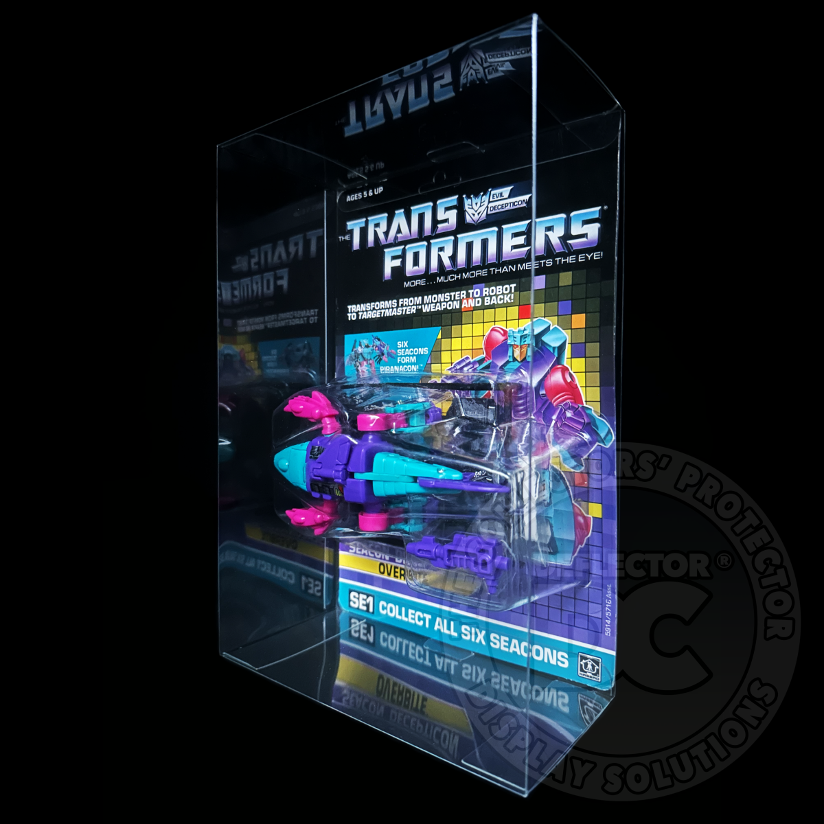 Transformers G1 Seacon Decepticon Overbite Figure Display