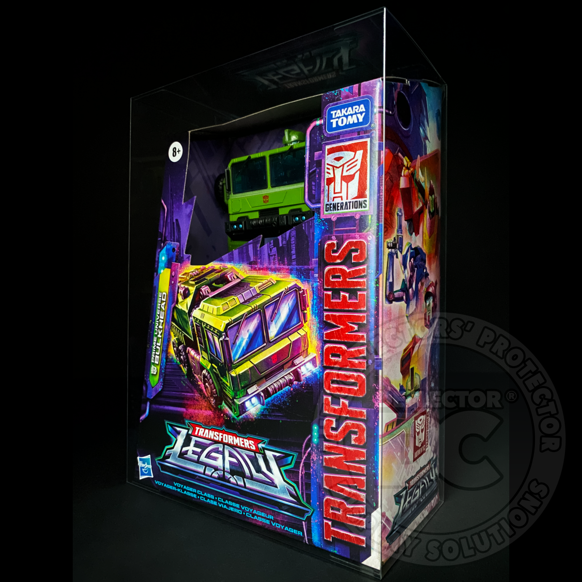 Transformers Legacy Voyager Class Figure Display Case