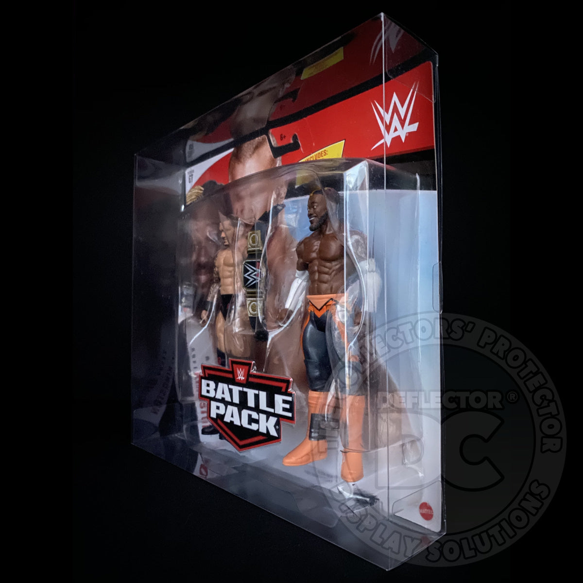 WWE Basic Battle Pack Series 62-67 Figure Folding Display