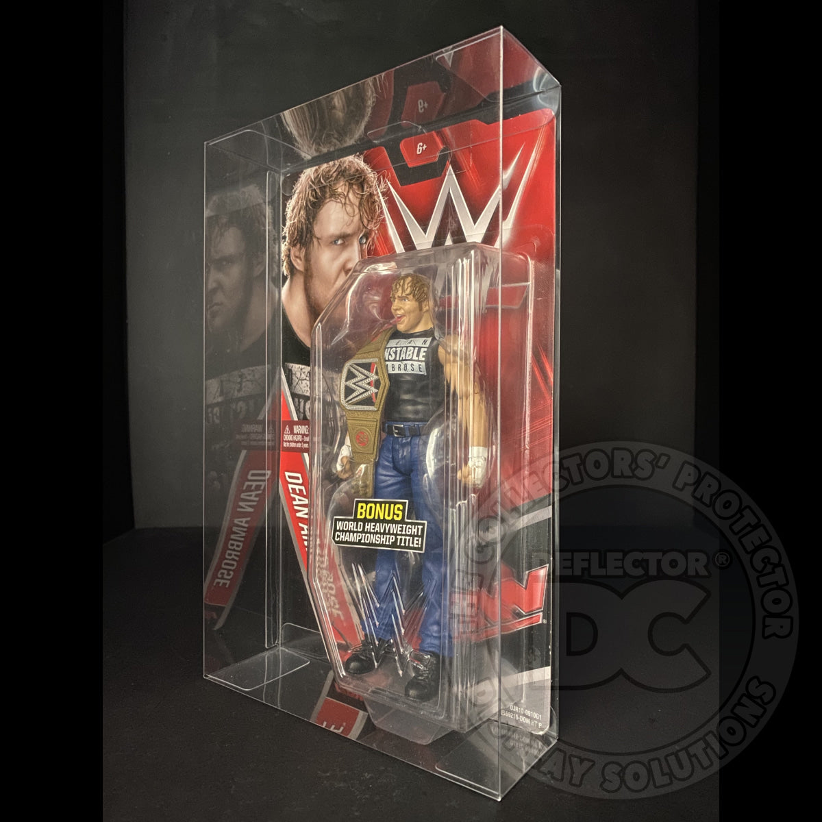 WWE Basic Series 56-77 Figure Display Case