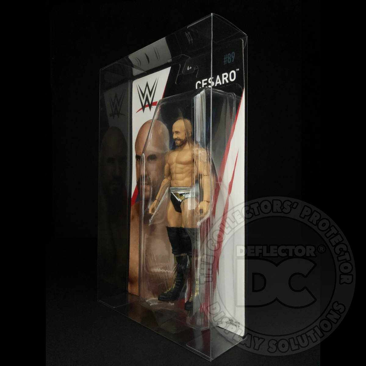 WWE Basic Series 78-89 Figure Folding Display Case