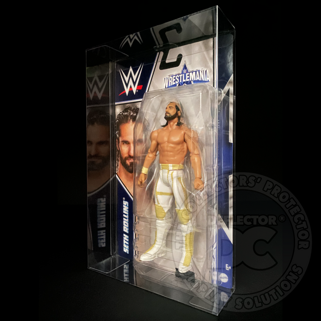 WWE Basic Series Wrestlemania 38 Figure Folding Display Case