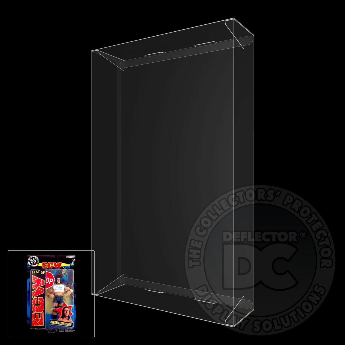 WWE Best of ECW (Jakks Pacific) Figure Display Case
