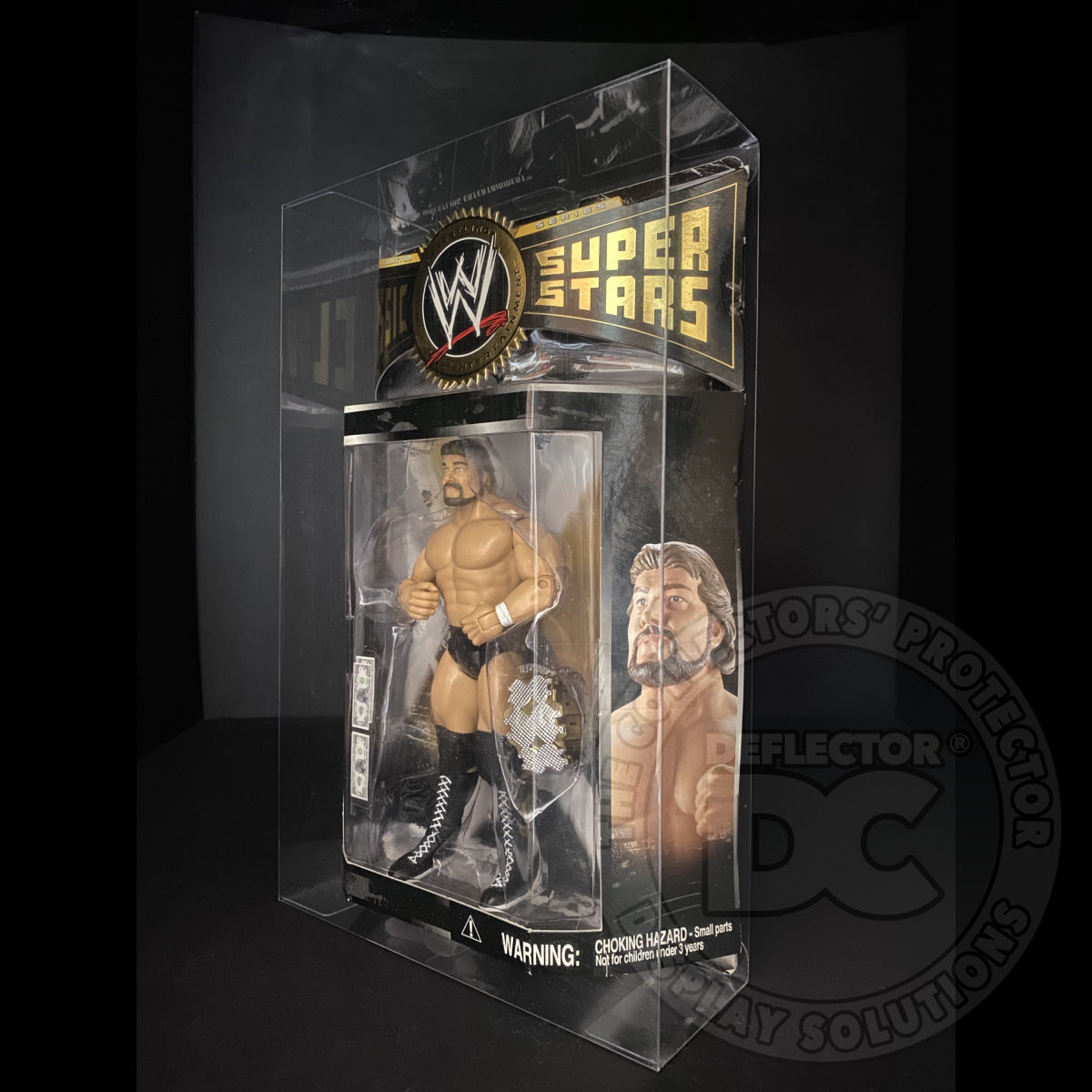 WWE Classic Super Stars Figure Folding Display Case