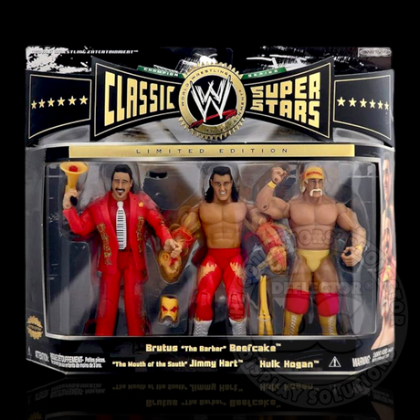 WWE Classic SuperStars 3-Pack Figure Display Case
