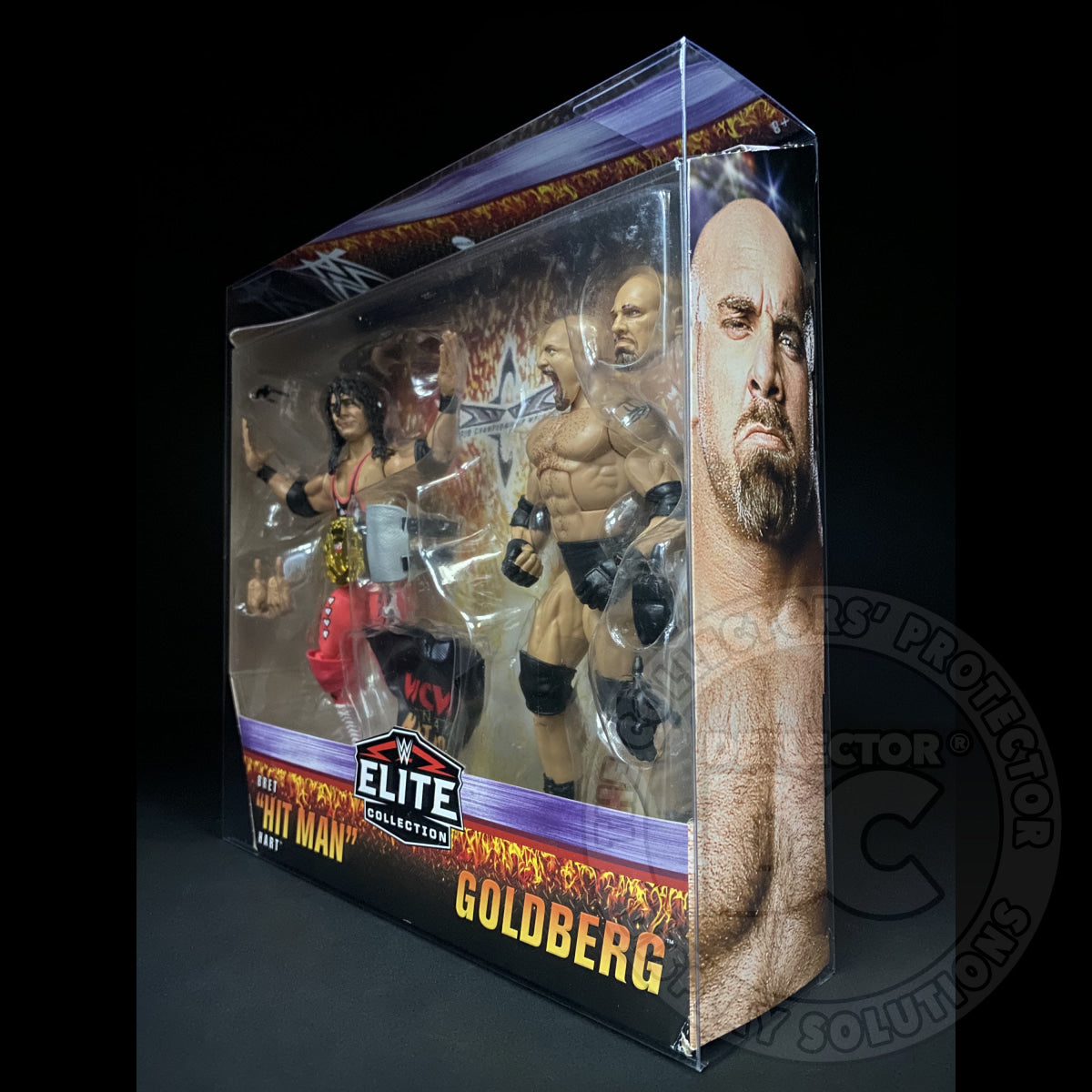 WWE Elite Collection 2 Pack (no flap) Figure Folding Display