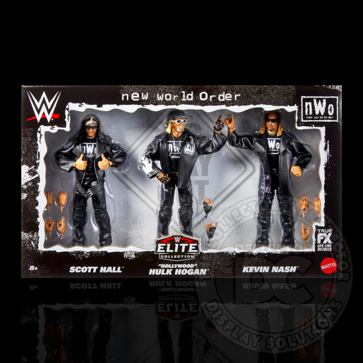 WWE Elite Collection nWo 2002 3-Pack Figure Display Case