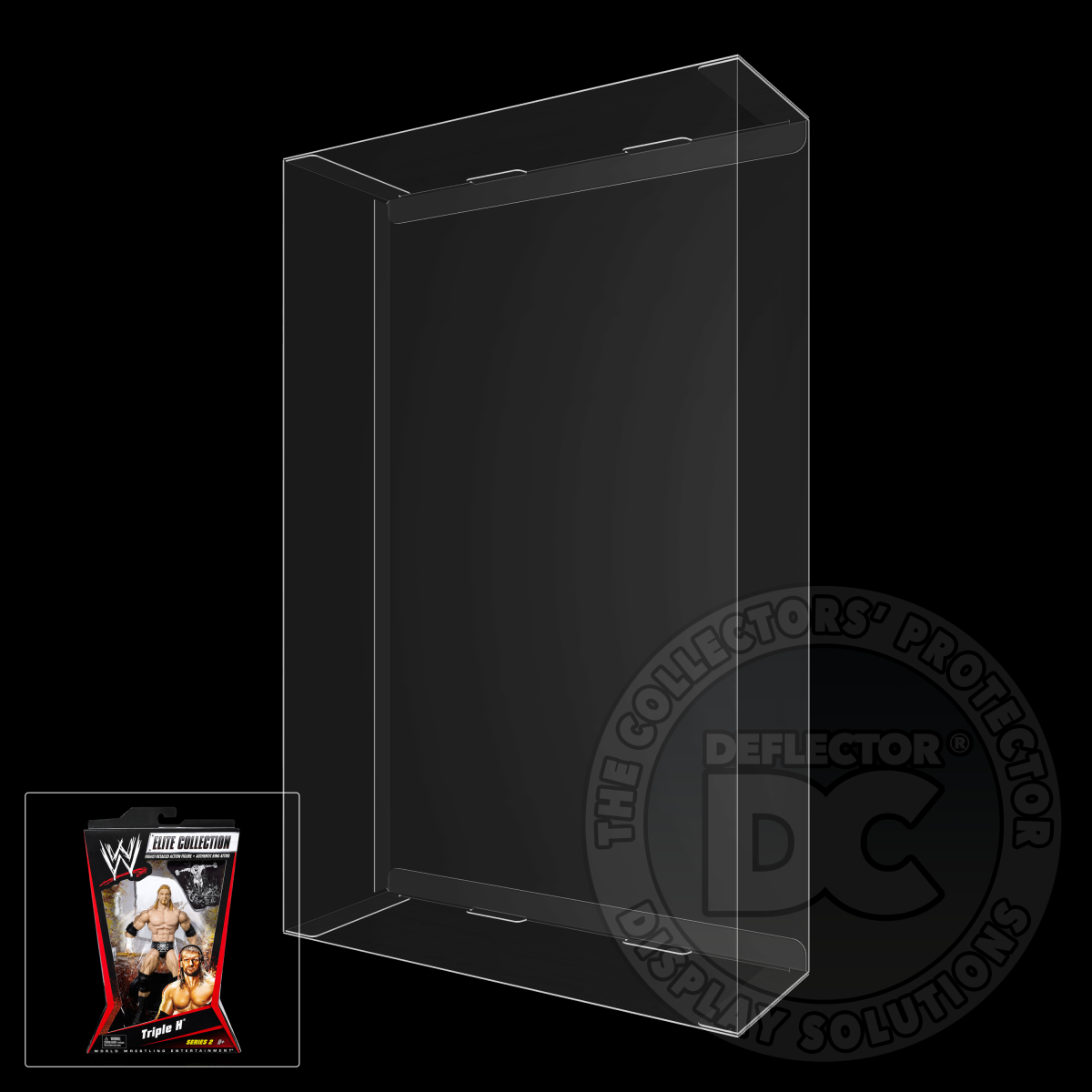 WWE Elite Collection Series 1-11 Figure Display Case