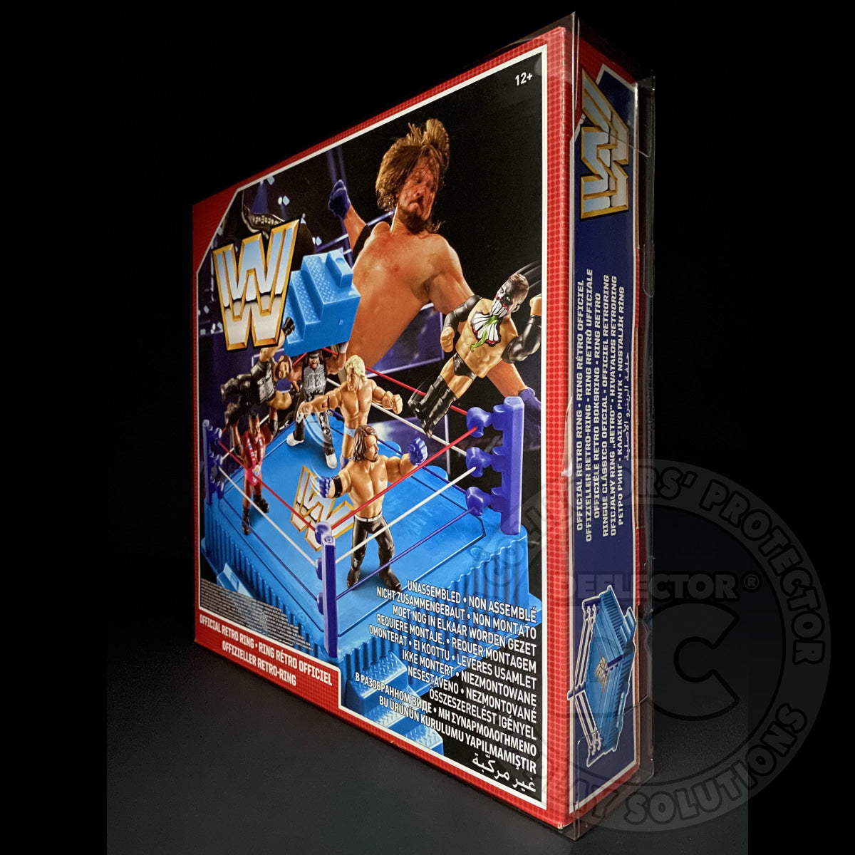 WWE Official Retro Ring Folding Display Case