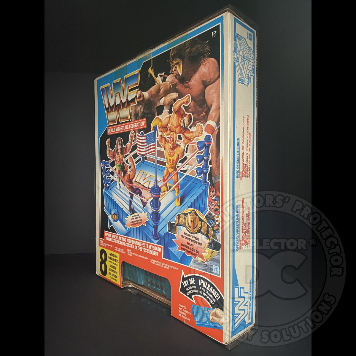 WWF Hasbro Official Wrestling Ring with Sound Effects