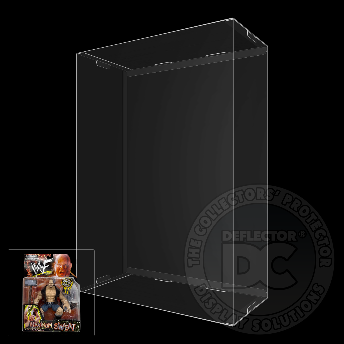 WWF Maximum Sweat Figure Display Case