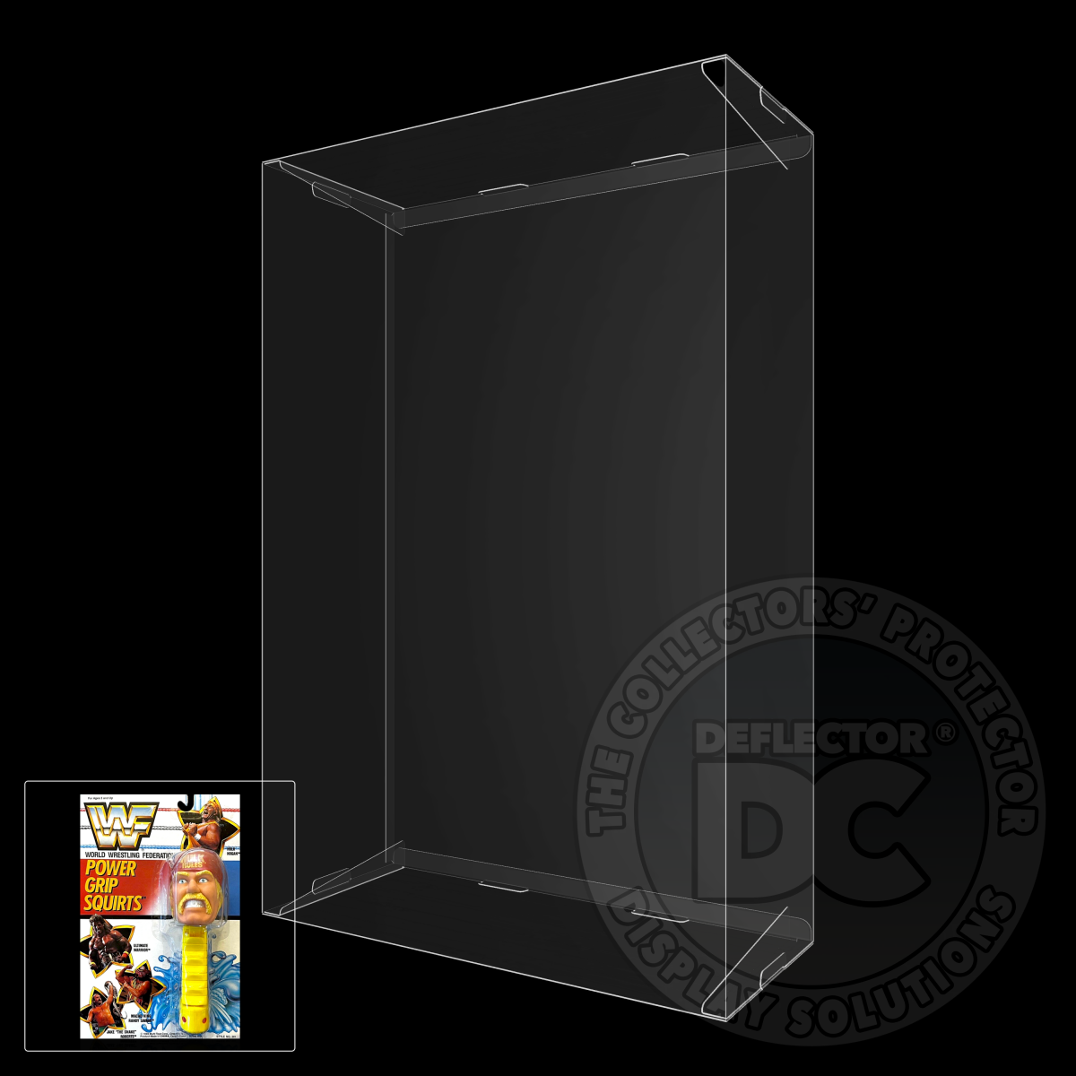 WWF Power Grip Squirts Display Case