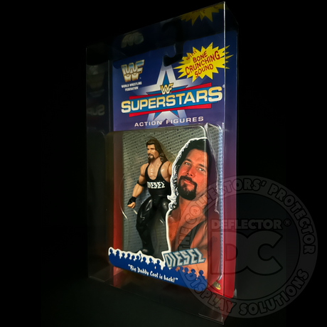 WWF Superstars Series 1 Figure Display Case