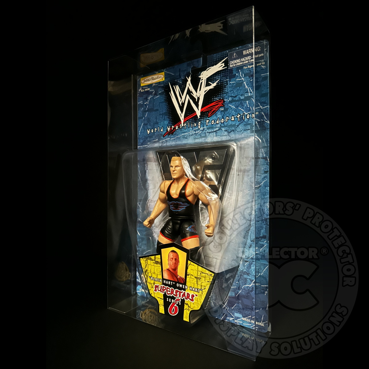 WWF Superstars Series 6 Figure Display Case