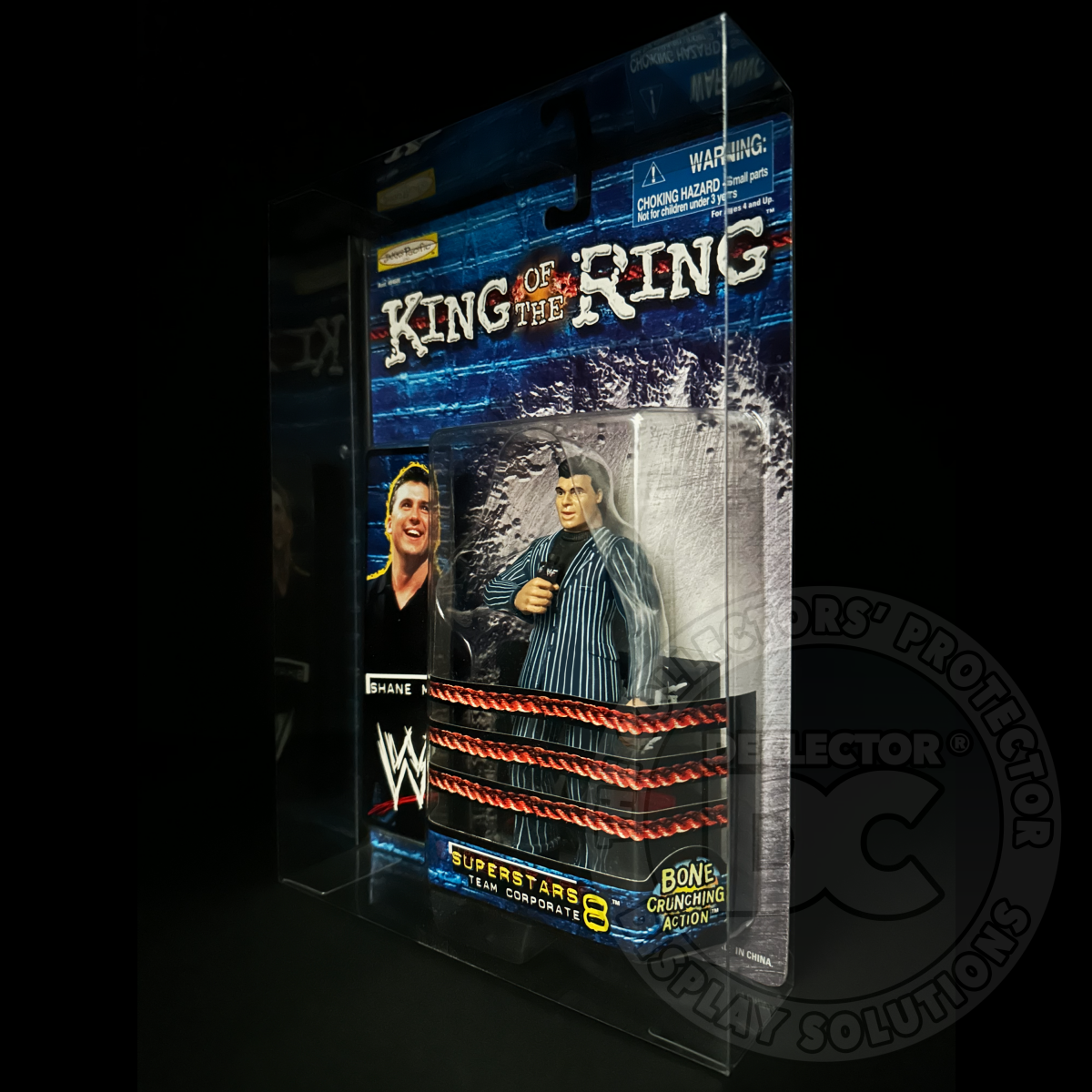 WWF Superstars Series 8 Figure Display Case