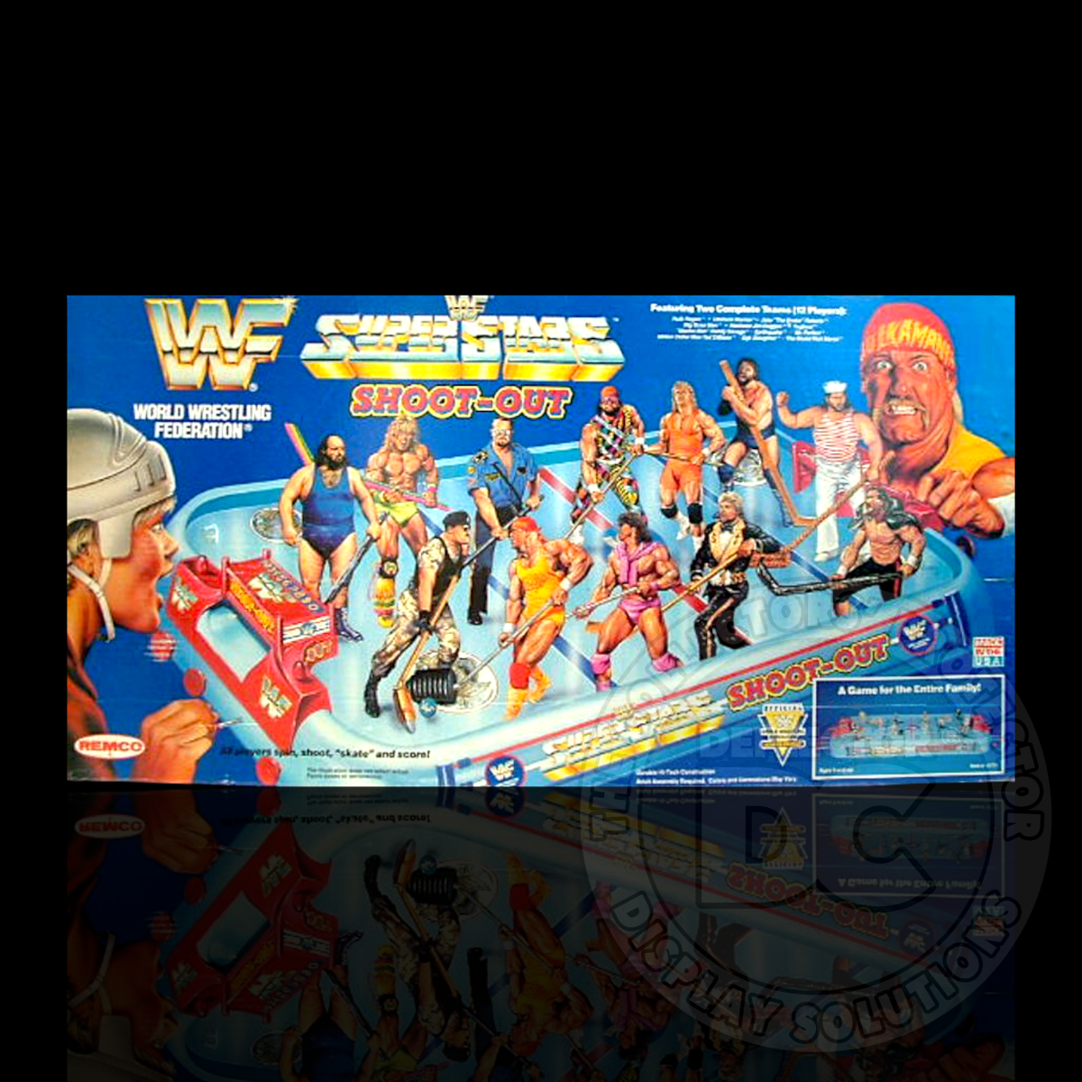 WWF Superstars Shoot-Out Game Display Case