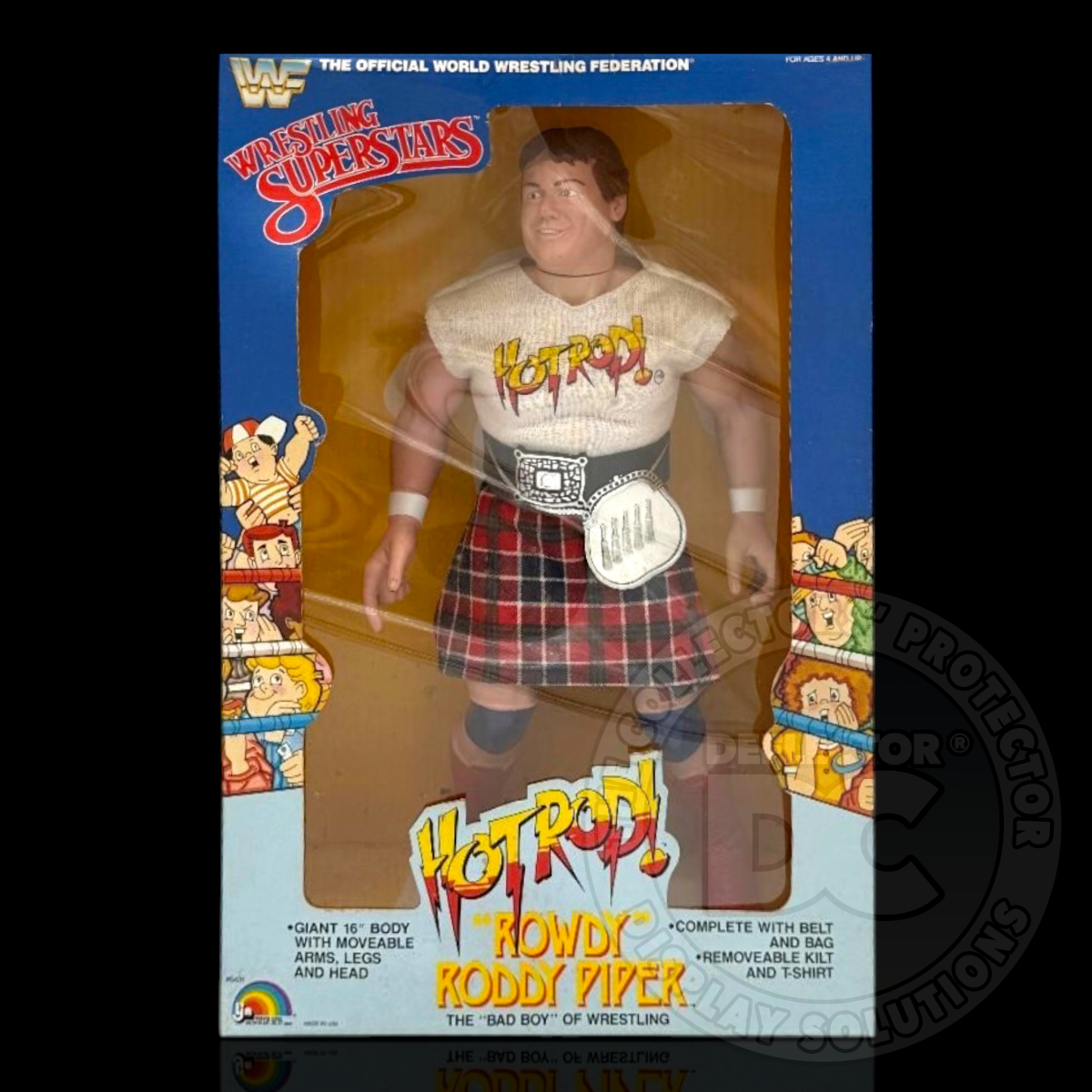 WWF Wrestling Superstars 16 Inch “Rowdy’ Roddy Piper