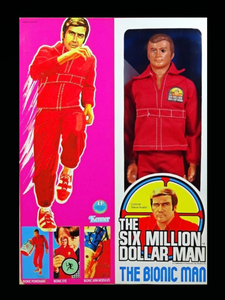 The Six Million Dollar Man (Steve Austin) Figure Display Case