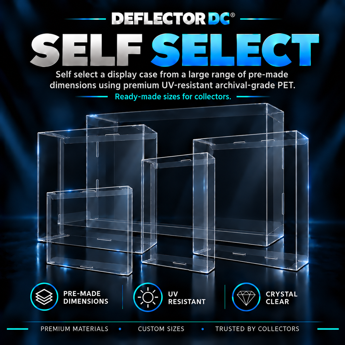 Self Select Premium Display Cases