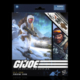 G.I. Joe Classified Series Snow Job Deluxe Figure Display Case