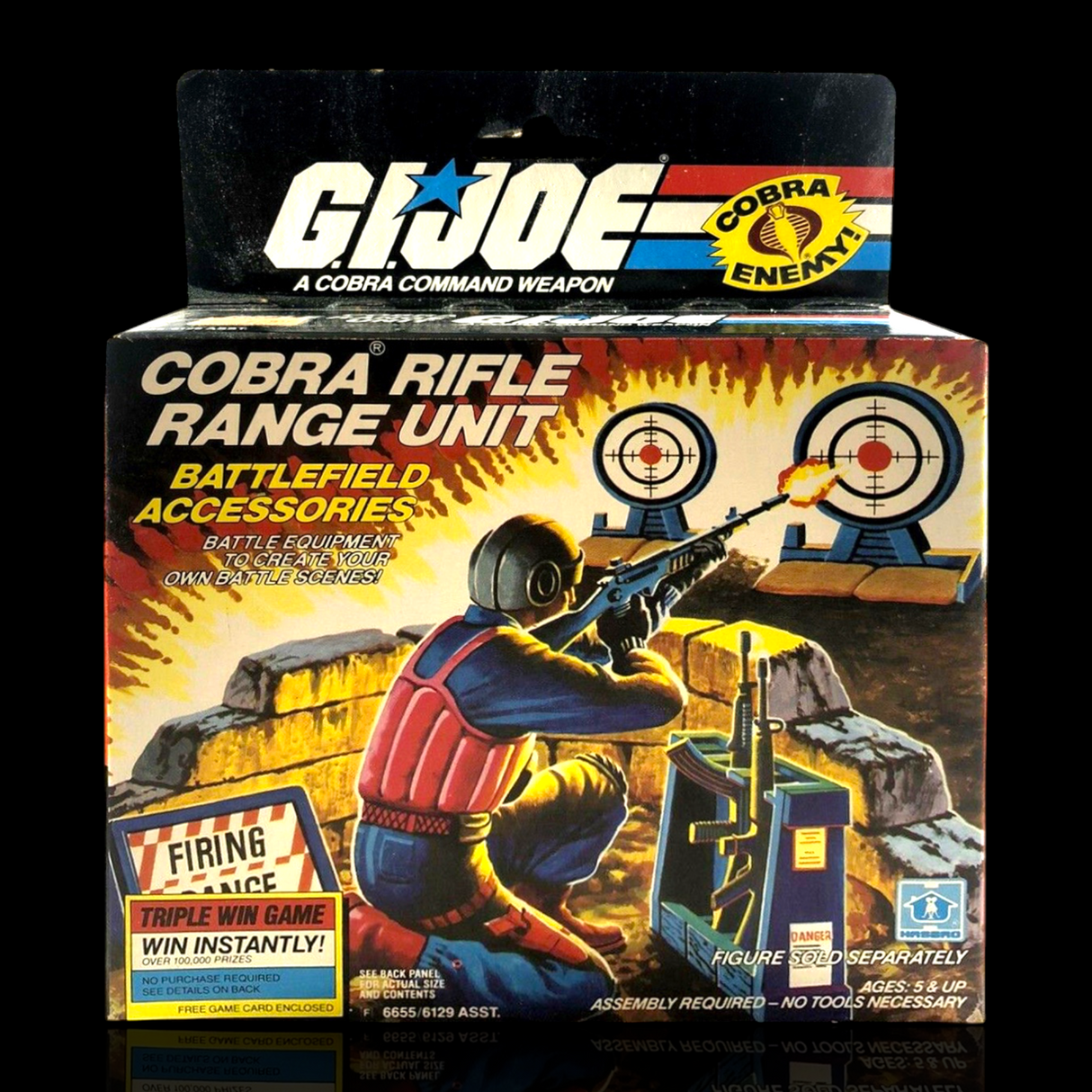 G.I. Joe Cobra Rifle Range Unit Display Case