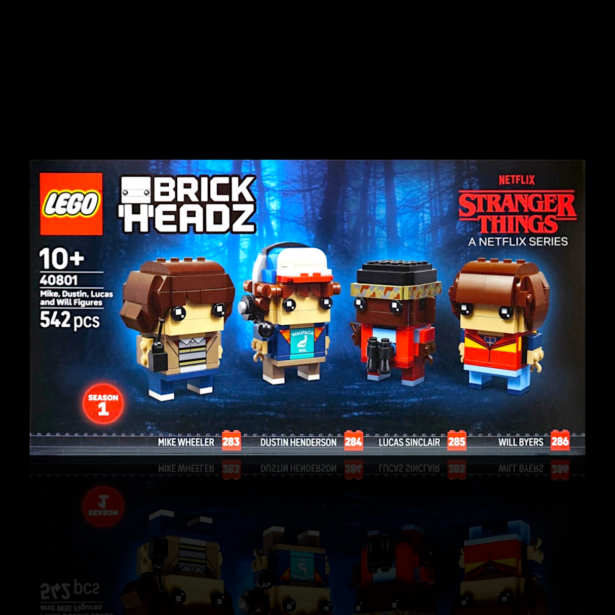 LEGO Brickheadz Stranger Things (40801 & 40879) Display Case