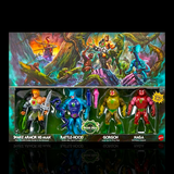 Masters Of The Universe Origins Diabolical Snake Invasion Figure Display Case