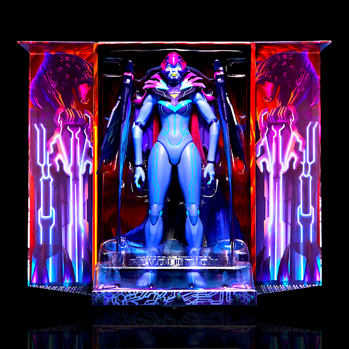 Masters of the Universe Masterverse Revelation Motherboard Figure Display Case