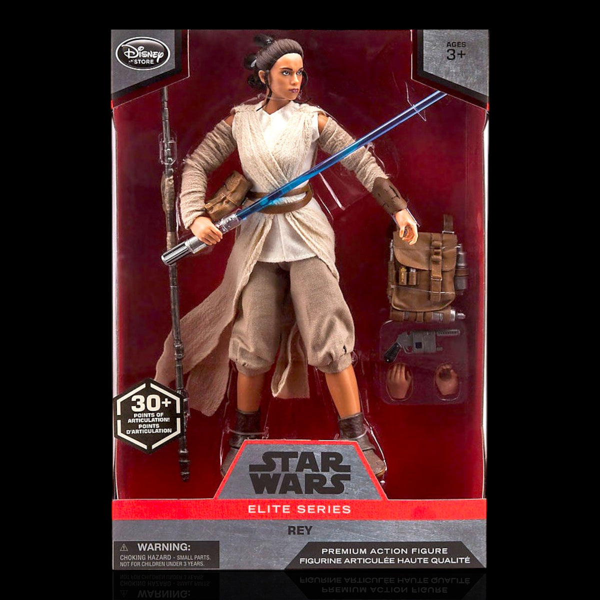 Star Wars Elite Series Rey Premium Figure Display Case