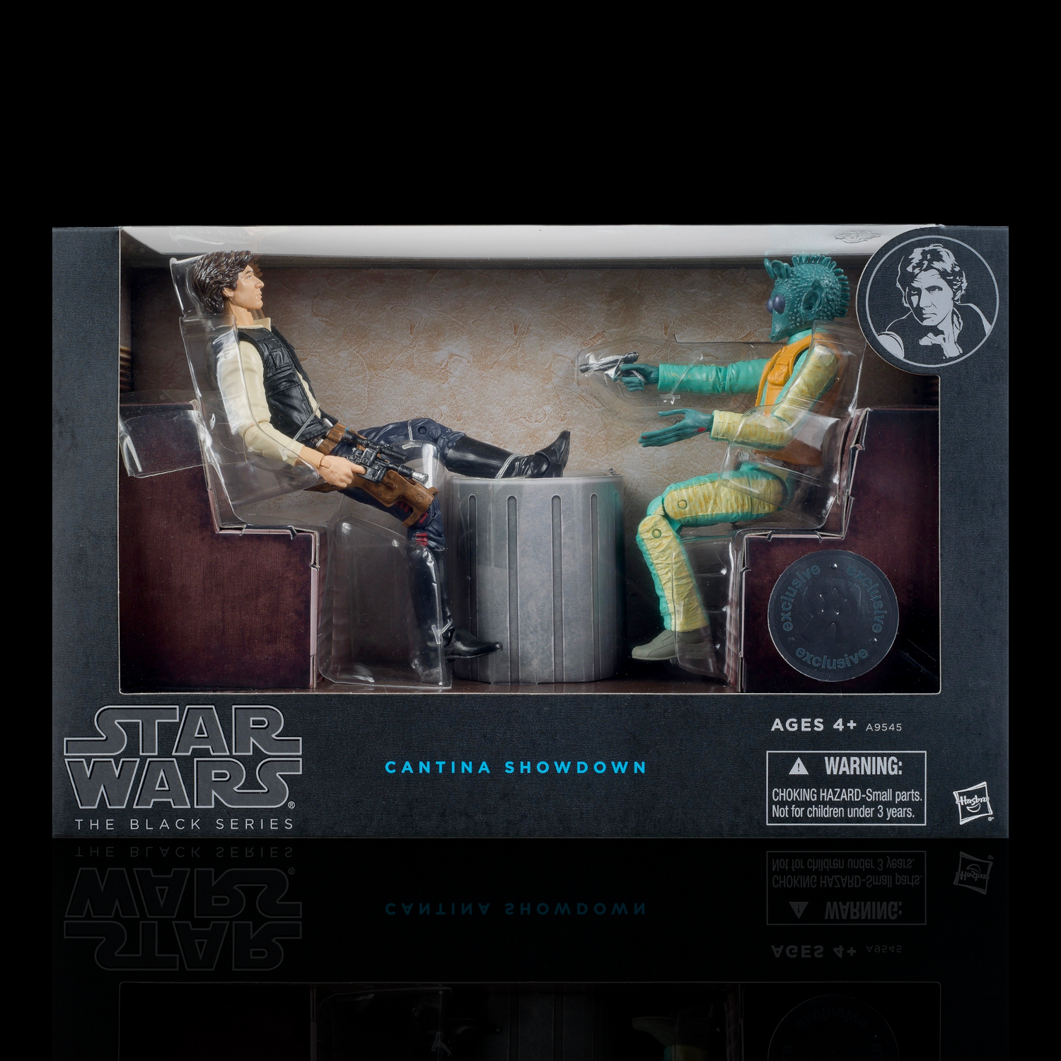 Star Wars The Black Series Cantina Showdown Figure Display Case