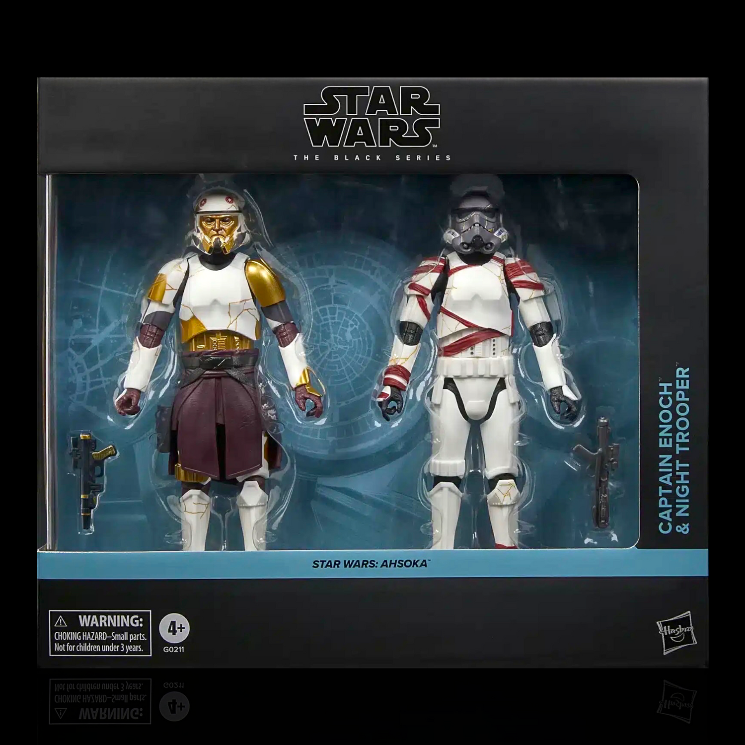 Star Wars The Black Series Captain Enoch & Night Trooper Figure Display Case