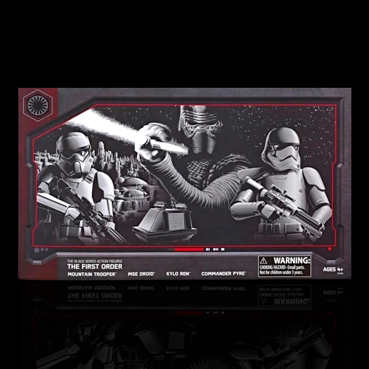 Star Wars The Black Series First Order Multipack (2019) Figure Display Case