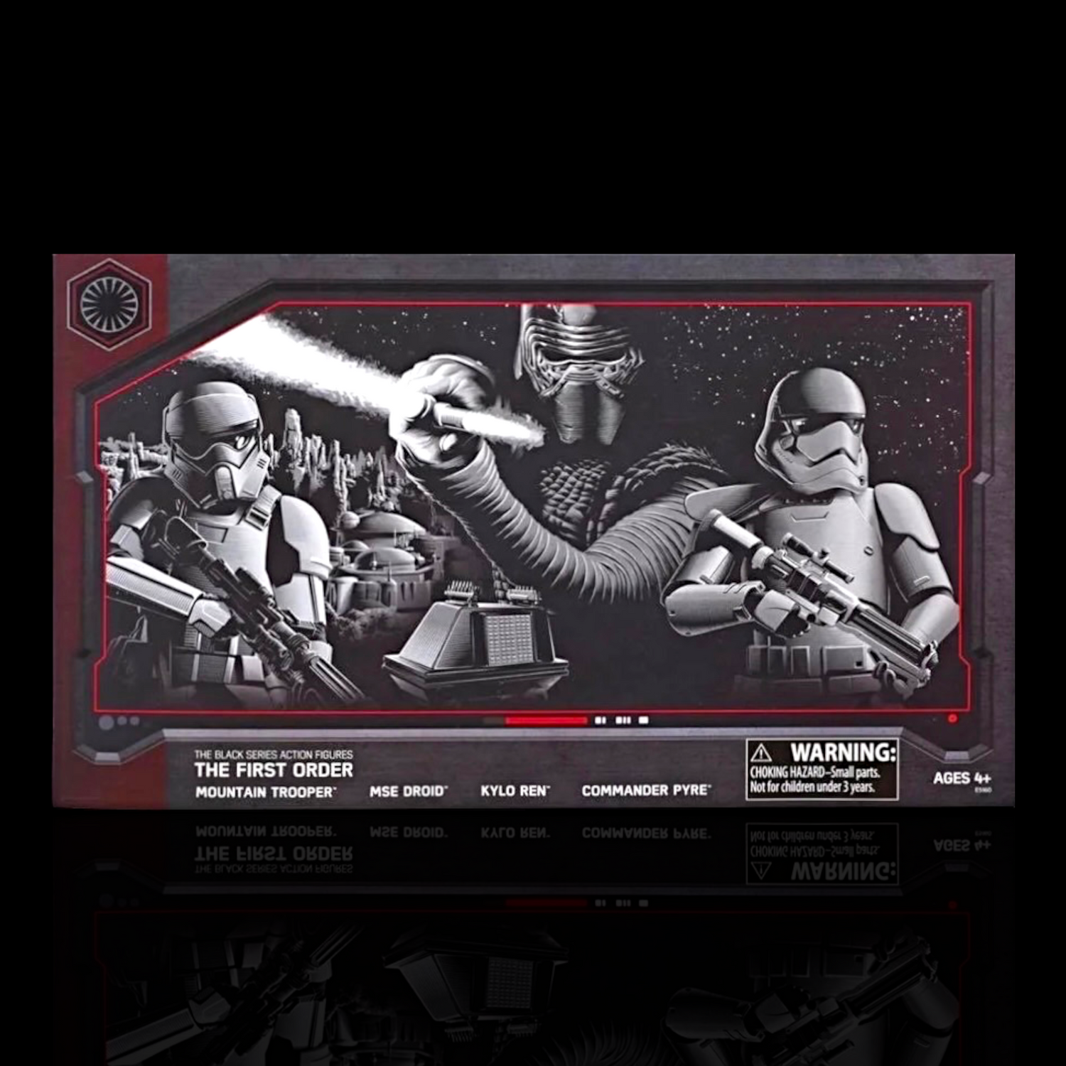 Star Wars The Black Series First Order Multipack (2019) Figure Display Case