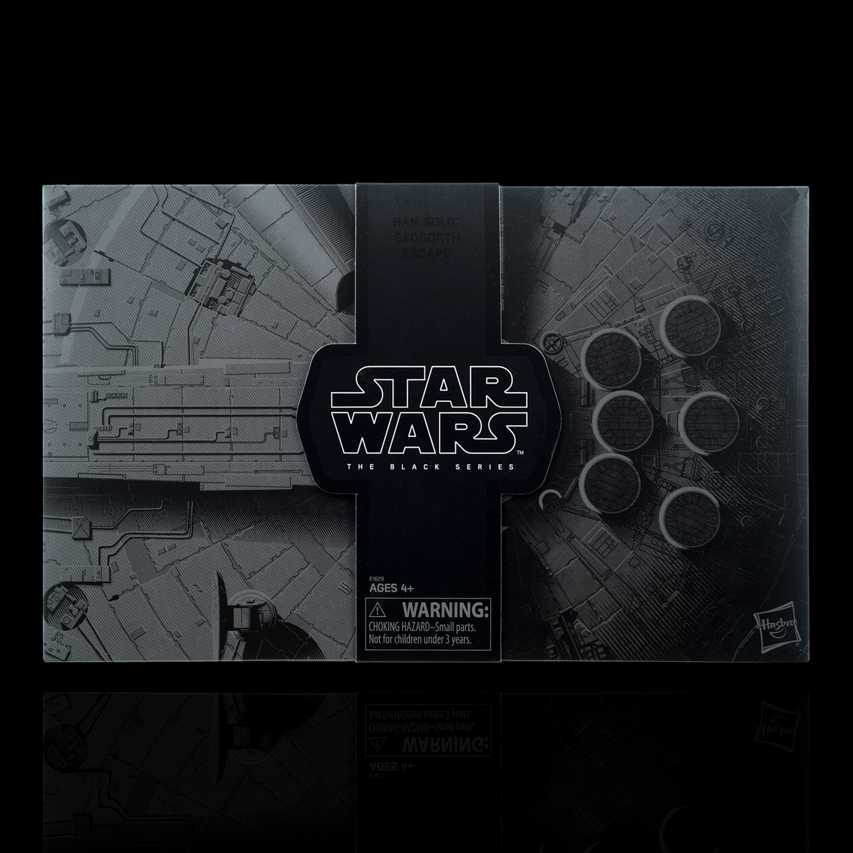 Star Wars The Black Series Han Solo Exogorth Escape Figure Display Case