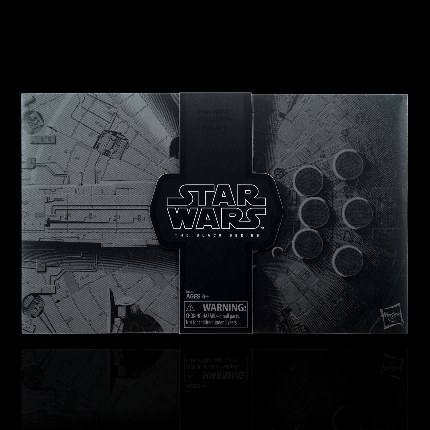 Star Wars The Black Series Han Solo Exogorth Escape Figure Display Case