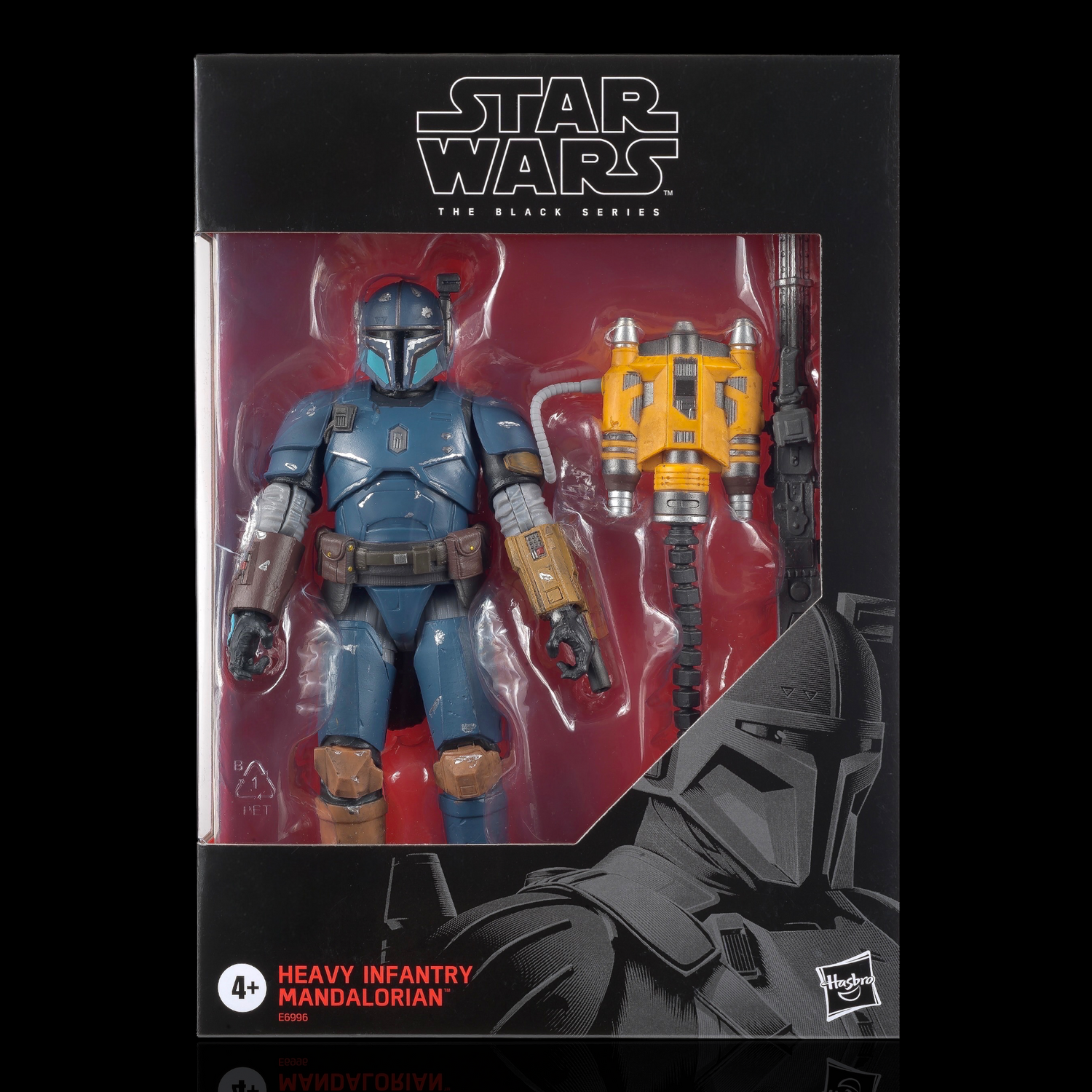 Star Wars The Black Series Heavy Infantry Mandalorian Deluxe Figure Display Case