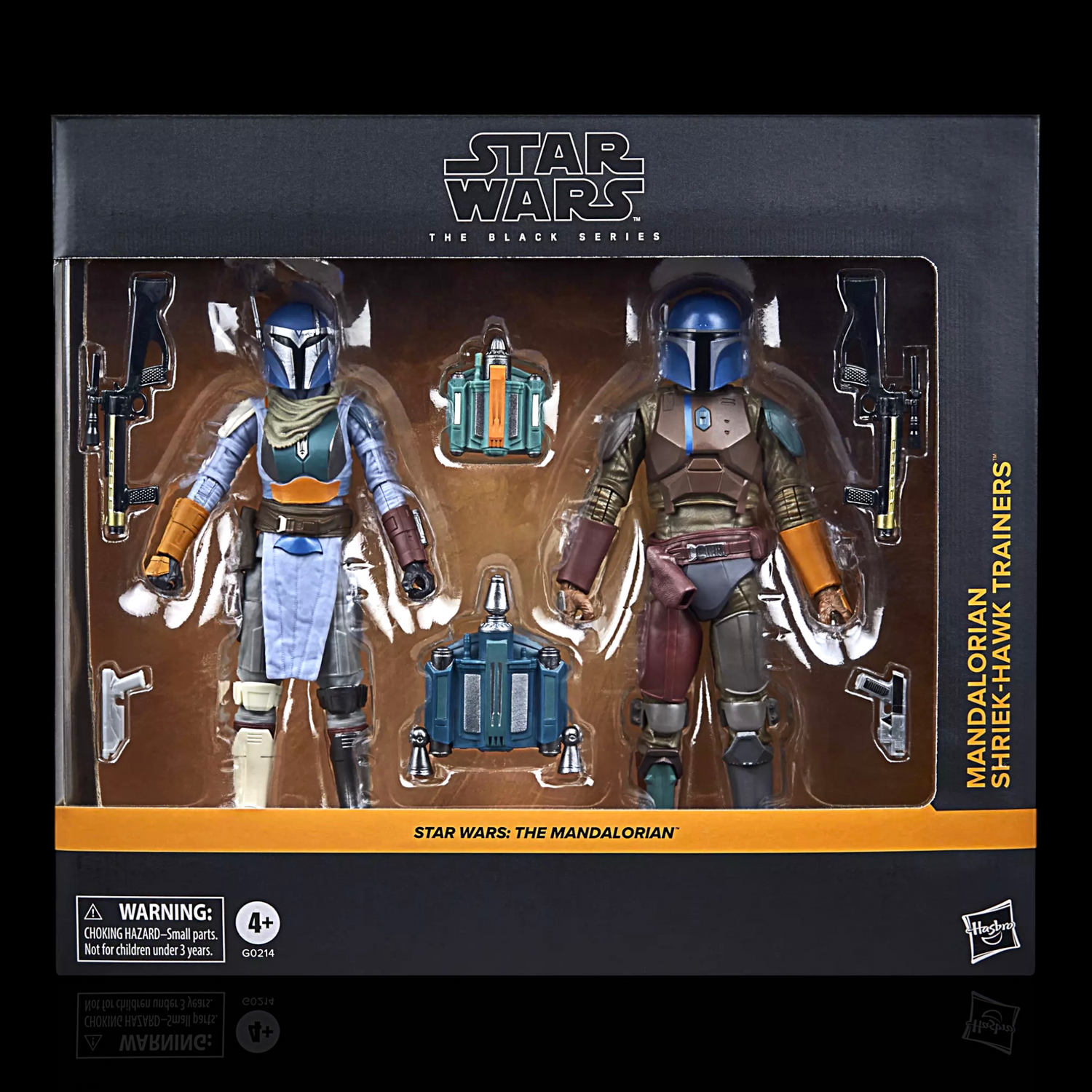 Star Wars The Black Series Mandalorian Shriek-Hawk Trainers Figure Display Case