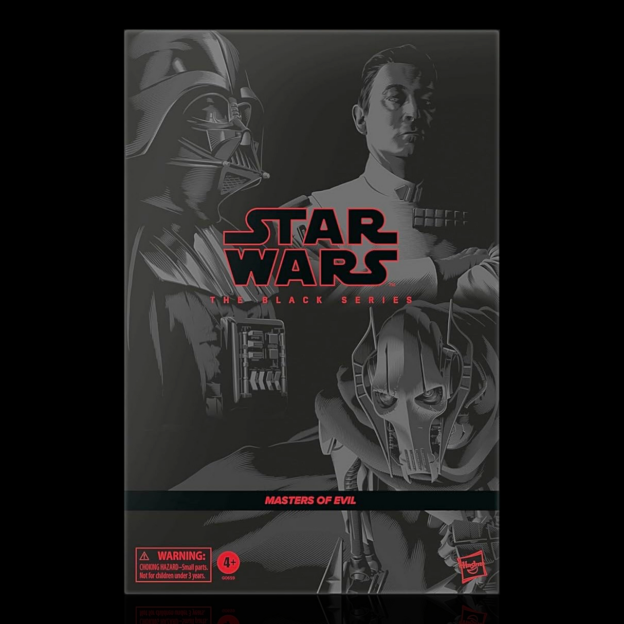 Star Wars The Black Series Masters Of Evil 3-Pack Figure Display Case