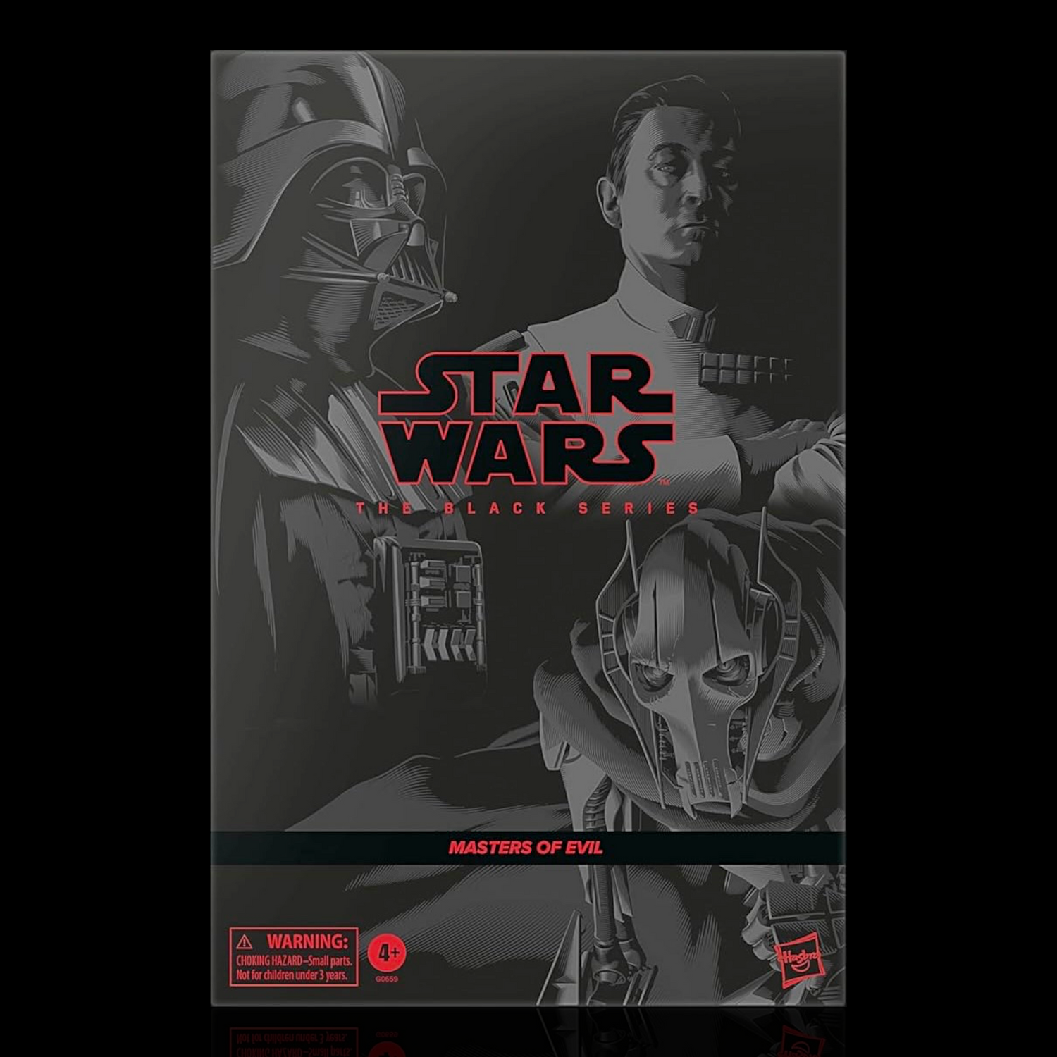 Star Wars The Black Series Masters Of Evil 3-Pack Figure Display Case
